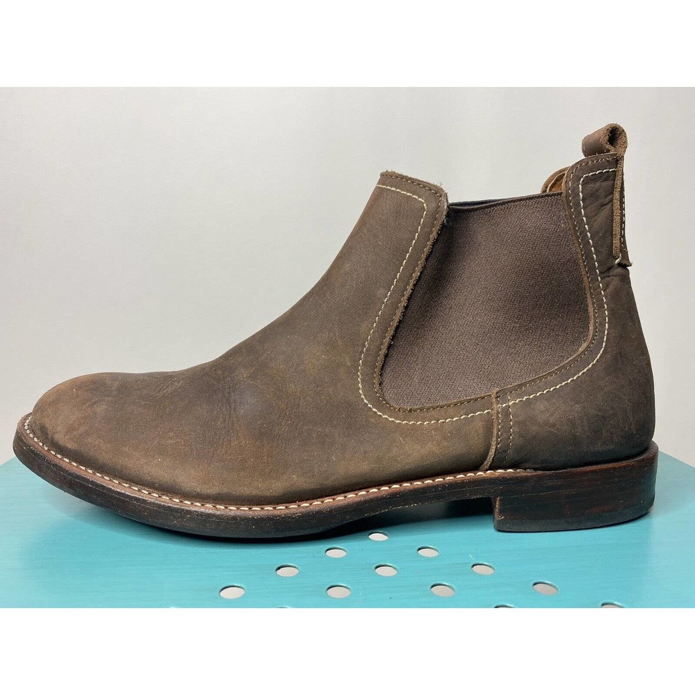 Adelante Chelsea Boots Brown Leather Slip On Ankle Low Women's 11